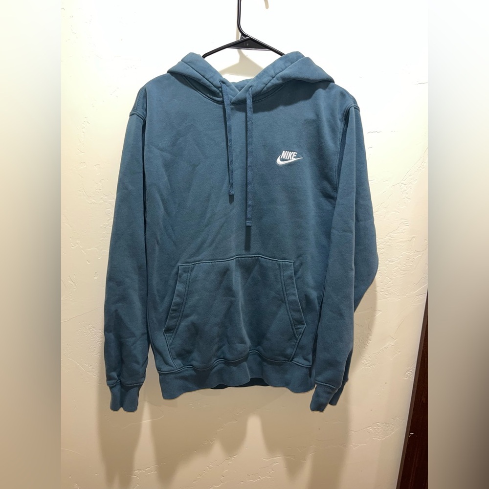 Nike Men's Teal Hoodie